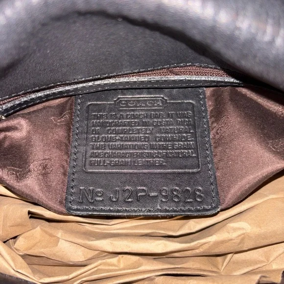 Coach Vintage Legacy West Long Flap 9828 Leather Shoulder Bag - Picture 2 of 9